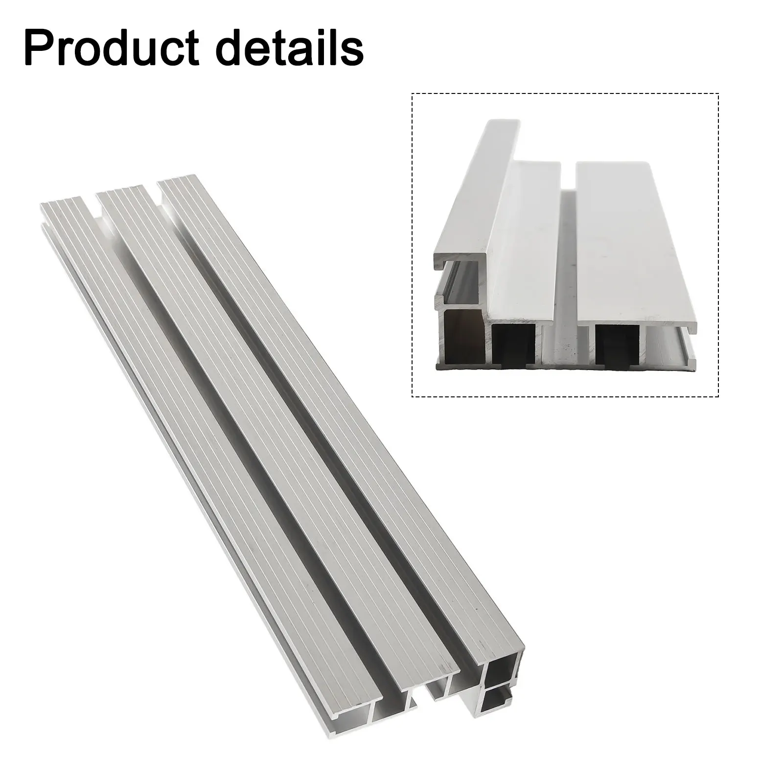 75 Type Miter Track T-Slot T-track Woodworking Accessory Aluminium Alloy Material Long Durability Perfect Accessory