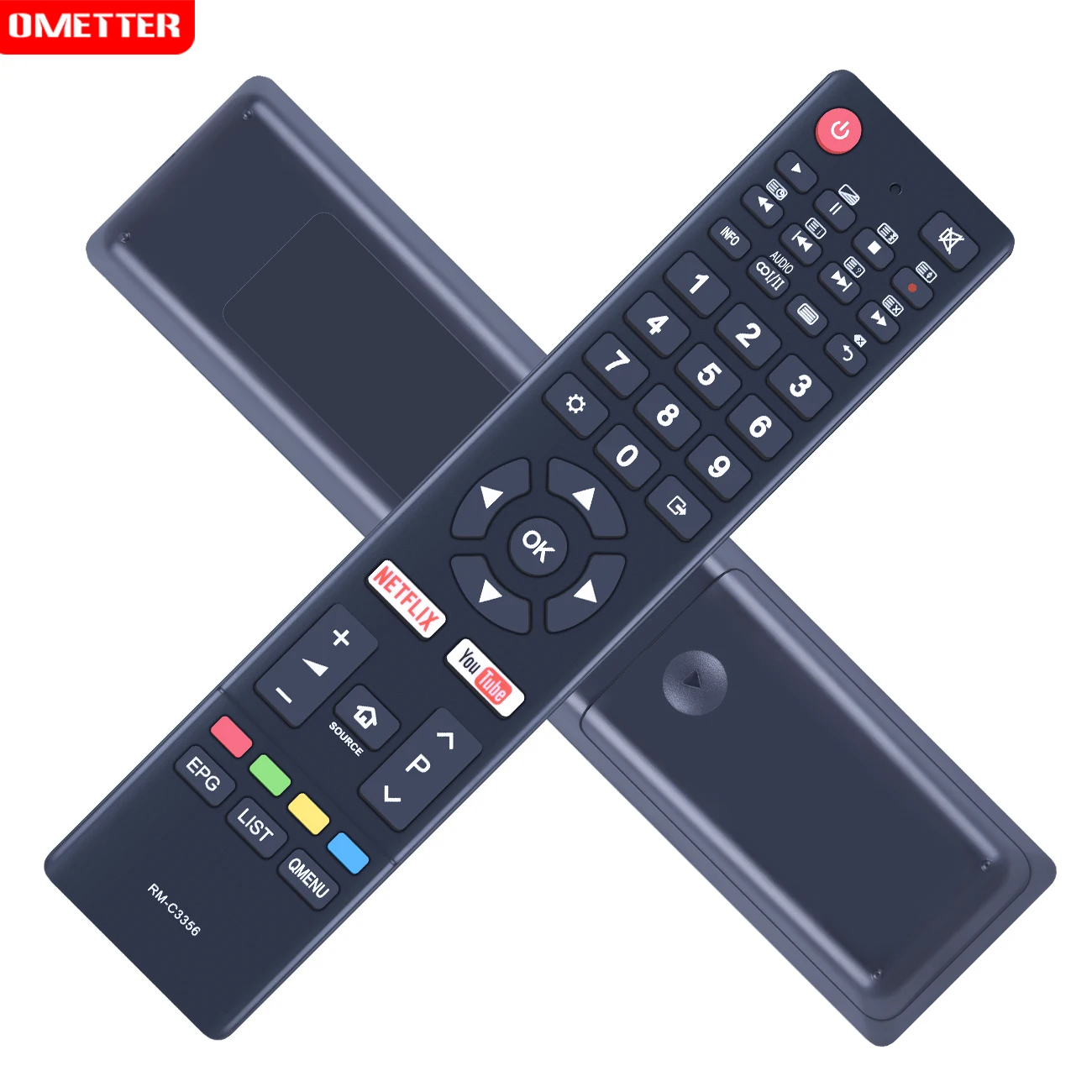 Mando a distancia de RM-C3312 para JVC RM-C3356 OK, mando a distancia de LT-43HW95U ChiQ L32H7N L32H7L L32H7L/N L40H7N L49G5