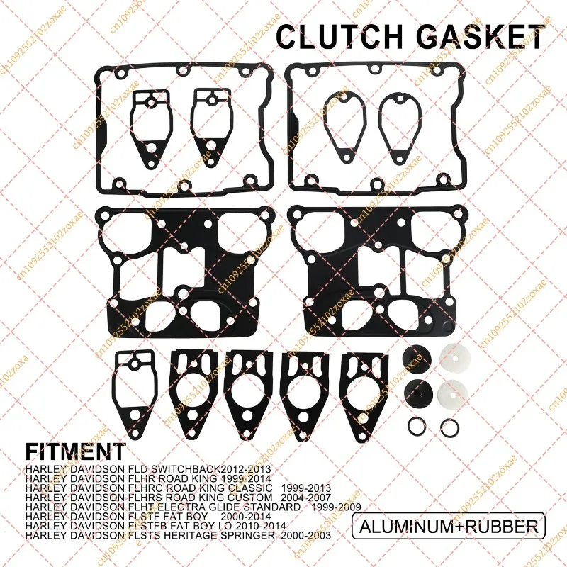 Gasket Set Compatible with FL D Switchback Twin Cam Motorcycle Engine Rebuild Kit