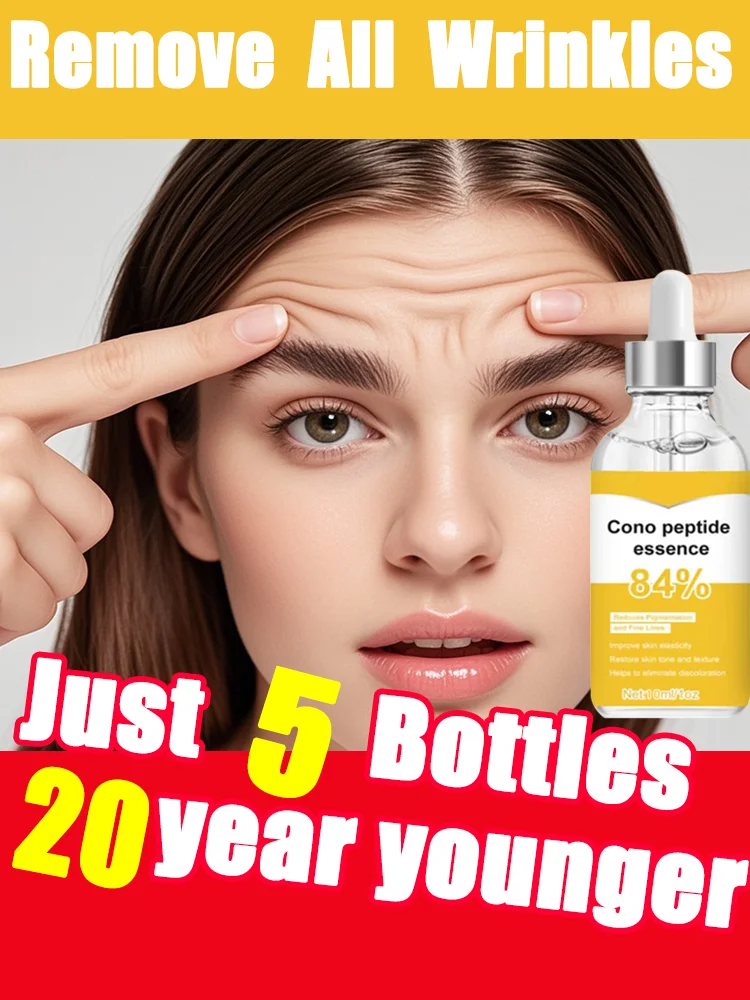 

Anti-wrinkle Facial Serum To Remove Wrinkles Fine Lines Around The Eyes Crow's Feet Neck Wrinkle Fade Fine Lines Firming Skin