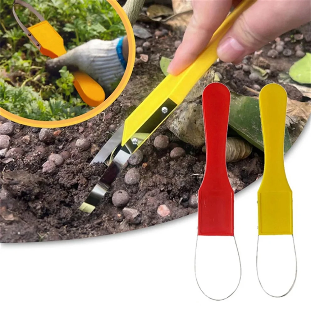 Weeding Tool For Gardening And Yard Work Loop Hoe Weed Remover Portable Sharp Blades Manual Weeder Tool Loosening Planting