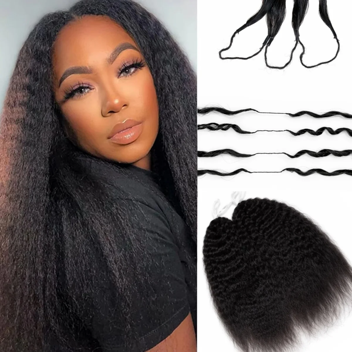 

Наращивание волос для крючкового плетения: прямые, кудрявые, вьющиеся, с эффектом перьев, бирманские, из натуральных человеческих волос, предварительно разделенные, без узлов, многоразовые, с предварительно прорезанными петлями