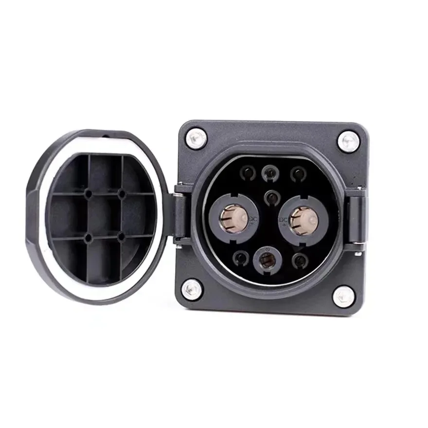 WUFEN-Prise latérale de voiture EV, pièces automobiles en Chine, EVSE GBT DC, port 250A, 200A, 1000V, développements rapides