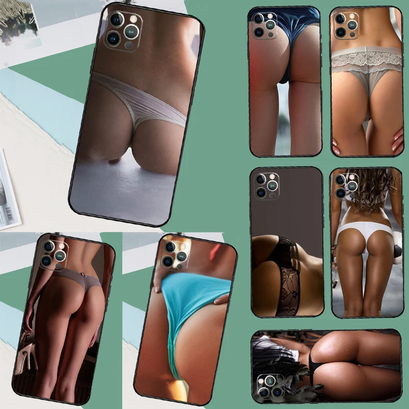 

Сексуальный чехол для телефона в виде девушки-бикини для iPhone 15 16 Pro Max 12 13 Mini 11 14 Pro Max XR 16 15 Plus 16e, задняя крышка