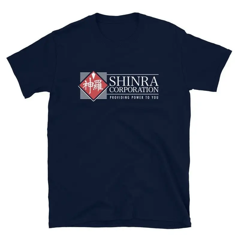 Shinra Corporation Midgar Power Company T-Shirt Level 3 Visuals