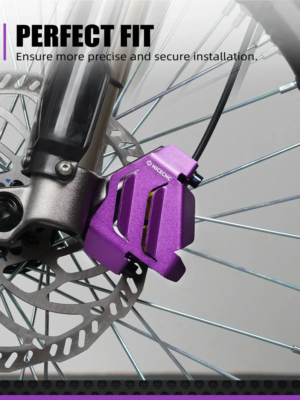 AliExpress NICECNC For Surron light bee X Aluminum Front Brake Caliper Guard For Sur-ron light bee S L1E For Segway X160 X260 Electric Dirt Bike