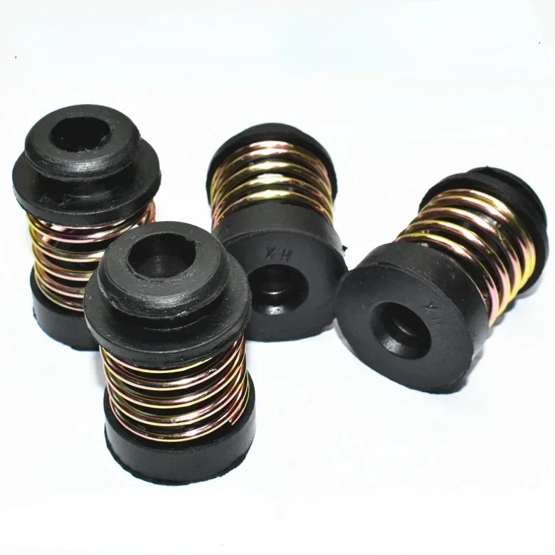 4PCS for Refrigerator compressor decompression shock spring head foot rubber shock pad shock spring