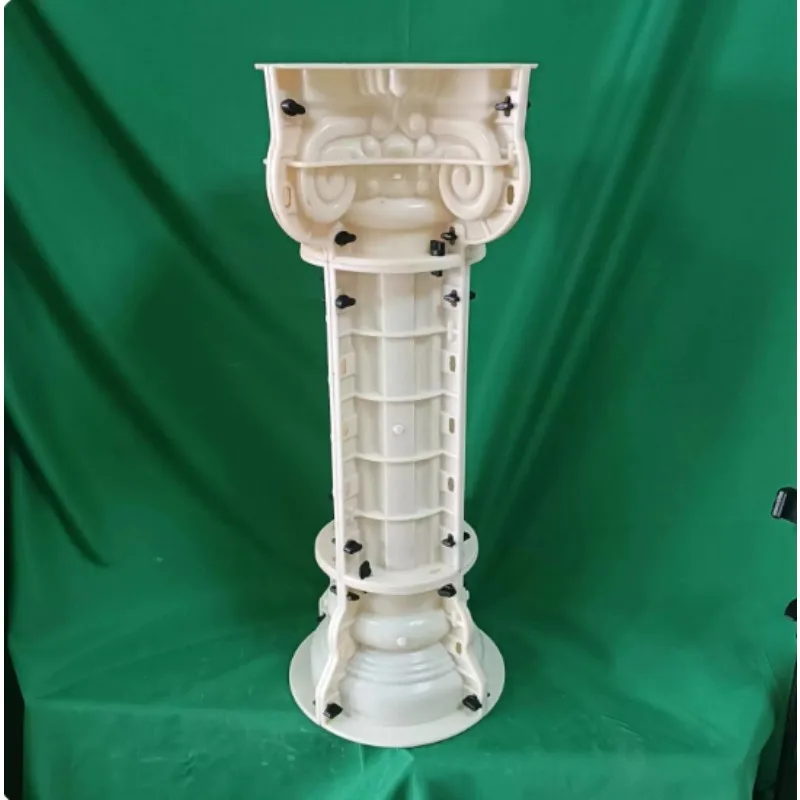 80x15cm/ 31.5x5.9in Round Column Wedding Ceremony Party Decoration Reusable Mould Pedestal Flower Seat Gypsum Concrete Mold