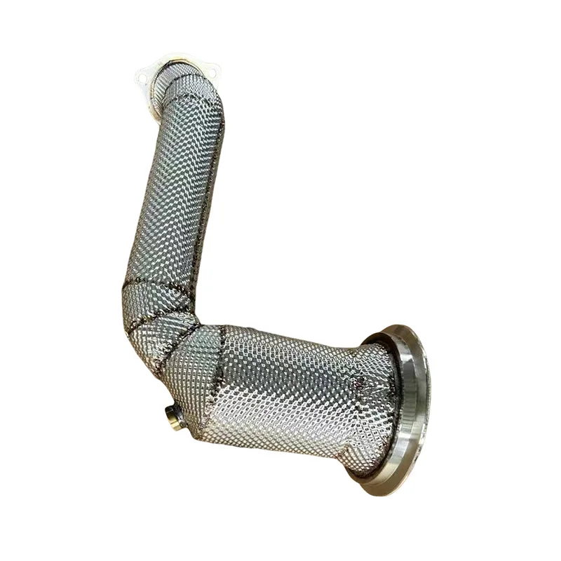 

Aluminum Straight Pipe for Porsche Cayenne 9YA and for Panamera 971 3.0T 300 Dowmpipe System Exhaust Downpipe