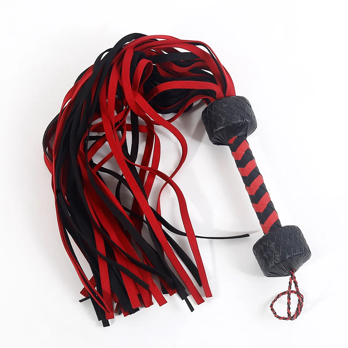 

81CM Genuine Leather Horse Whip, Reinforcement Handle Riding Crop Flogger Horse Riding Whip Horse Training Crop
