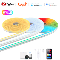 Zigbee RGB LED Strips for Tuya Smart Home DC 5V USB Warm/White With Smart Switch Neon Light LED Tape Outdoor Dimmable Wifi Lamp