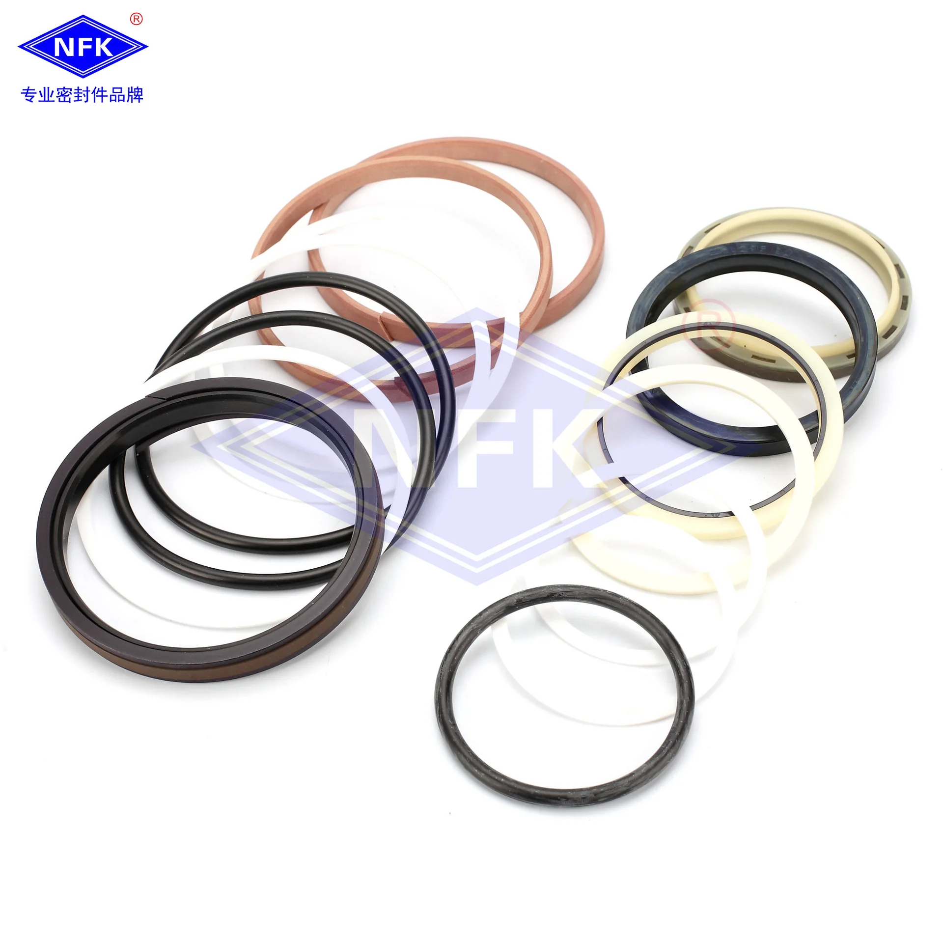 PC130-8 Boom Middle Arm Bucket Oil Cylinder Maintenance Wear Resistant Oil Seal Seal Repair Kit