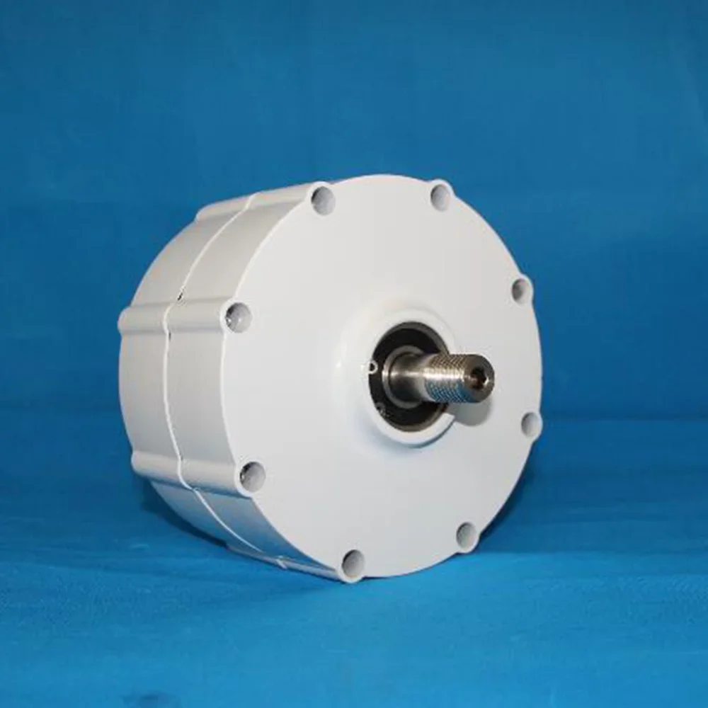 Imagem -05 - Gerador de Ímã Permanente Gearless Usado para Uso Doméstico de Baixa Velocidade Turbinas Eólicas e Turbinas Aquáticas 5000w 12v 48v 220v