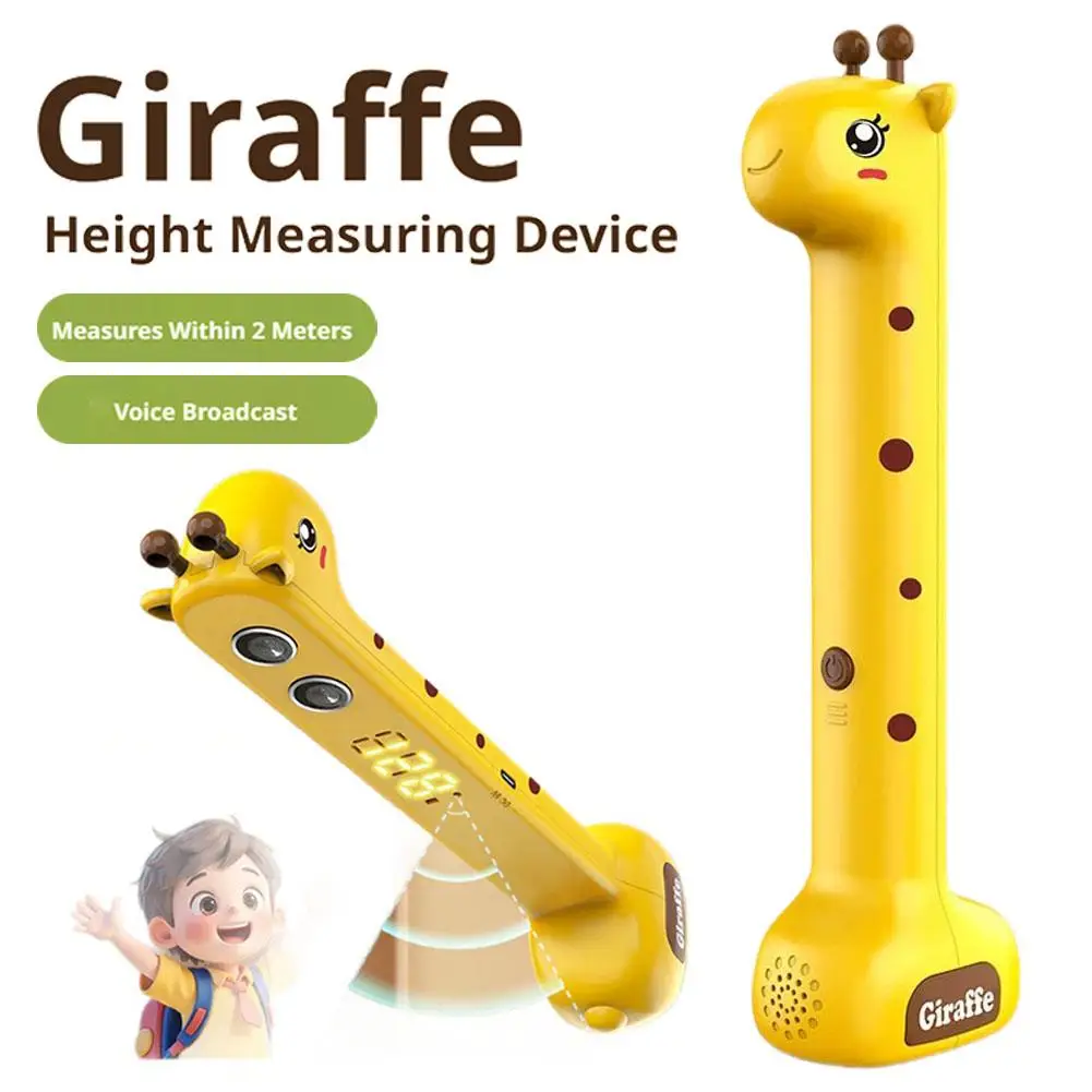 

Children's Height Measurement Stick Home Use Cute Funny Stature Ultrasound Electronic Baby Care Stadiometer Display 2026