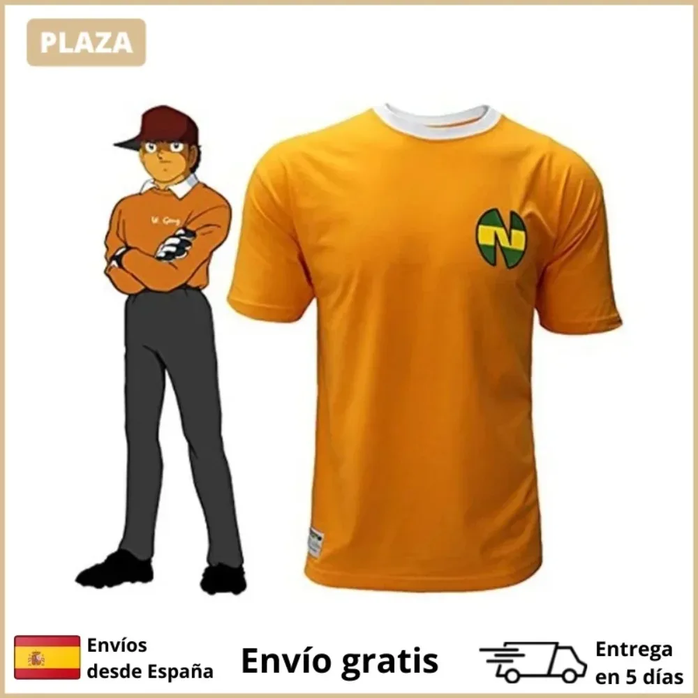 2025 NOVEDAD DE VERANO estilo 3d impreso Tsubasa Capitán camiseta para hombres moda para niños deportes callejeros grande Causul camiseta cómoda Top