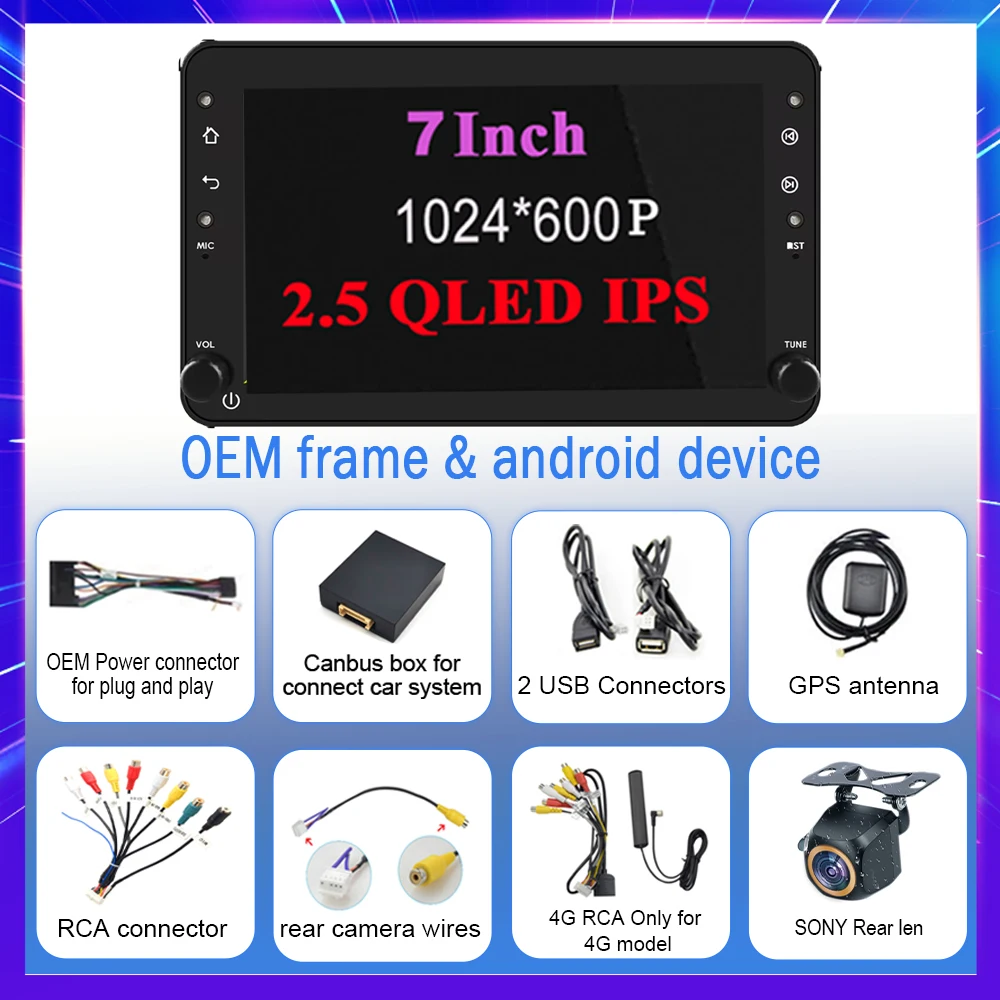 Android 14 Carplay For Alfa Romeo 159 Brera Spider Sportwagon Car Radio Head Unit Multimedia Player 5G Wifi Navigation Display
