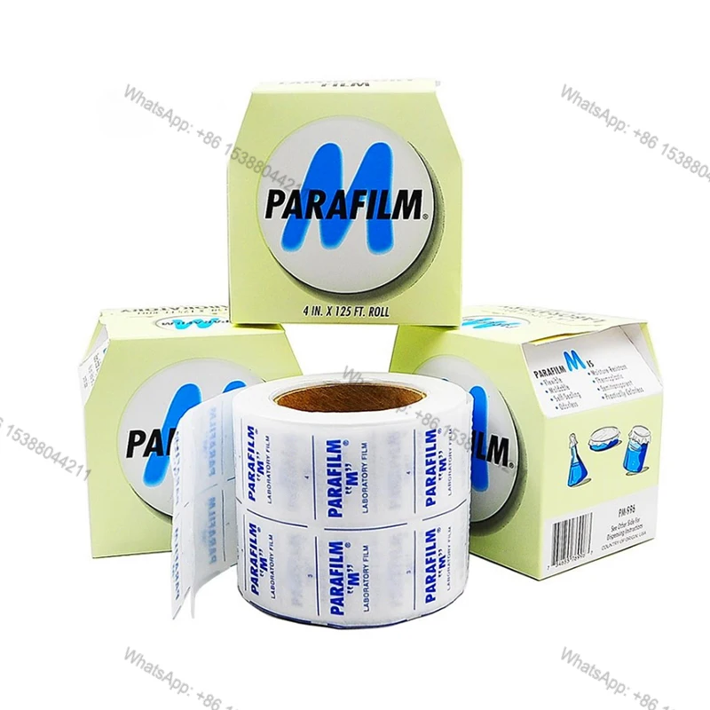 

IKEME Translucent Waterproof Material Sealing Film Parafilm Petri Dish Conical Flasks Parafilm Sealing Laboratory Parafilm