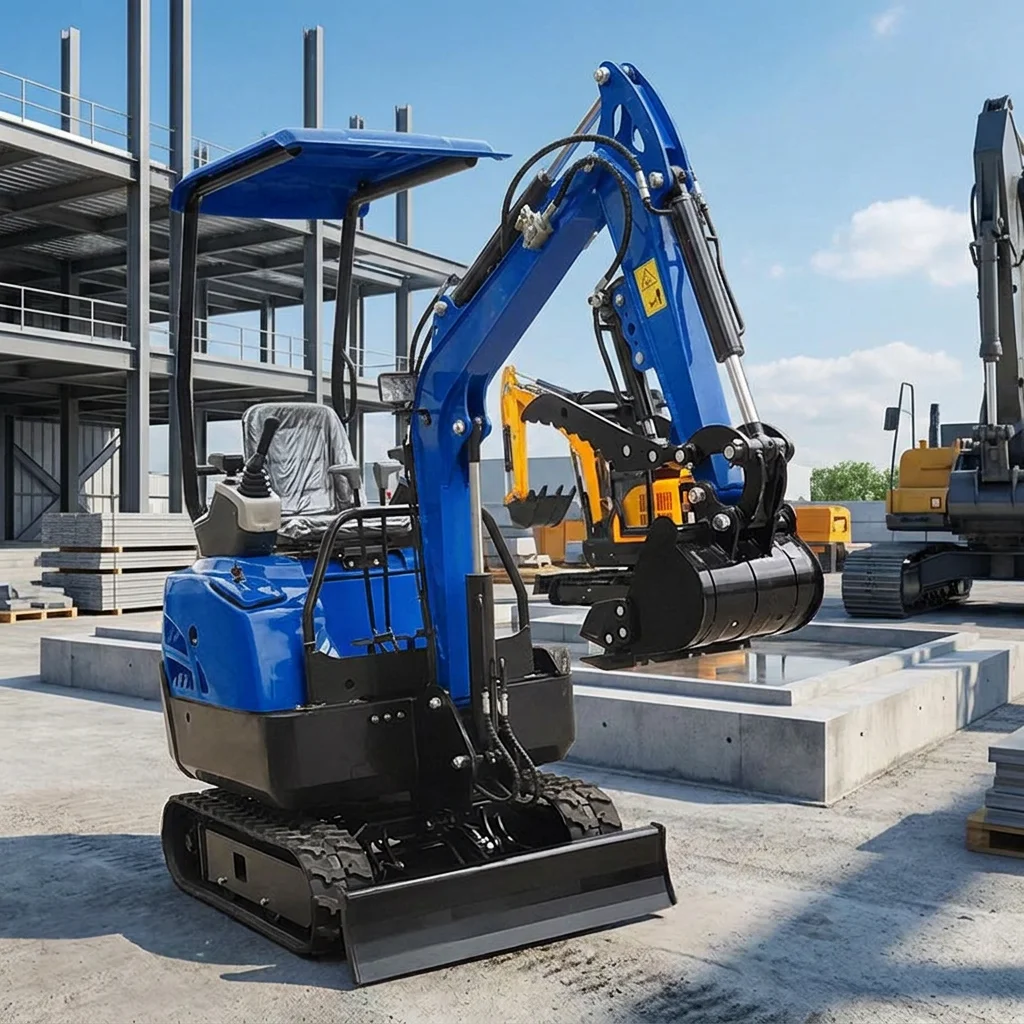 Factory DirectNarrow Space Adaptable rotor tilt for excavator small excavator for sale 3,5 ton excavator