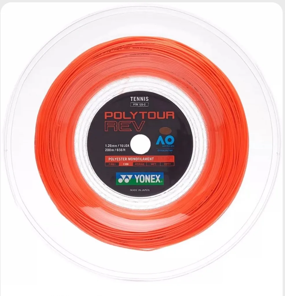 POLYTOUR REV 16L/1.25 String Reel - 660'  ORANGE