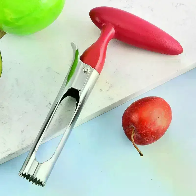 Premium Apples Corer Stainless Steel Pears Core Remover: Tool Fruit Cutter Seeder Kitchen - view 5