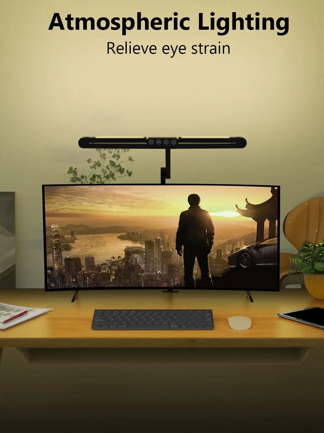 Lampe de Bureau LED Architecte avec Pinte - 1200LM 3 Modes Bras Lampe de Bureau LED Architecte avec Pinte - 1200LM 3 Modes Bras