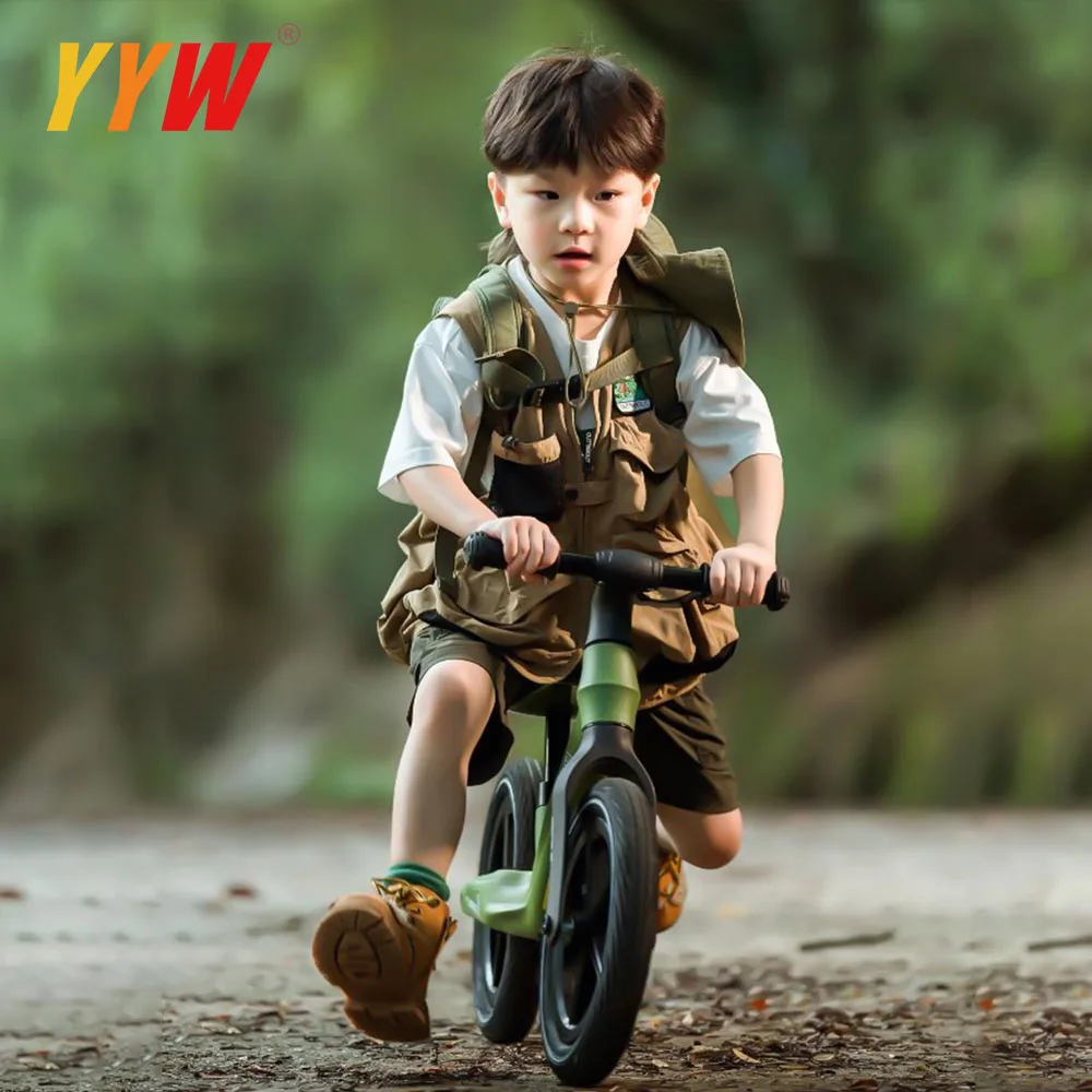 For 2-7 Years Balance Bike Pedal-Less Self Balancing Scooters 80cm-140cm Height Boys Girls Cycling Bicycles 2024