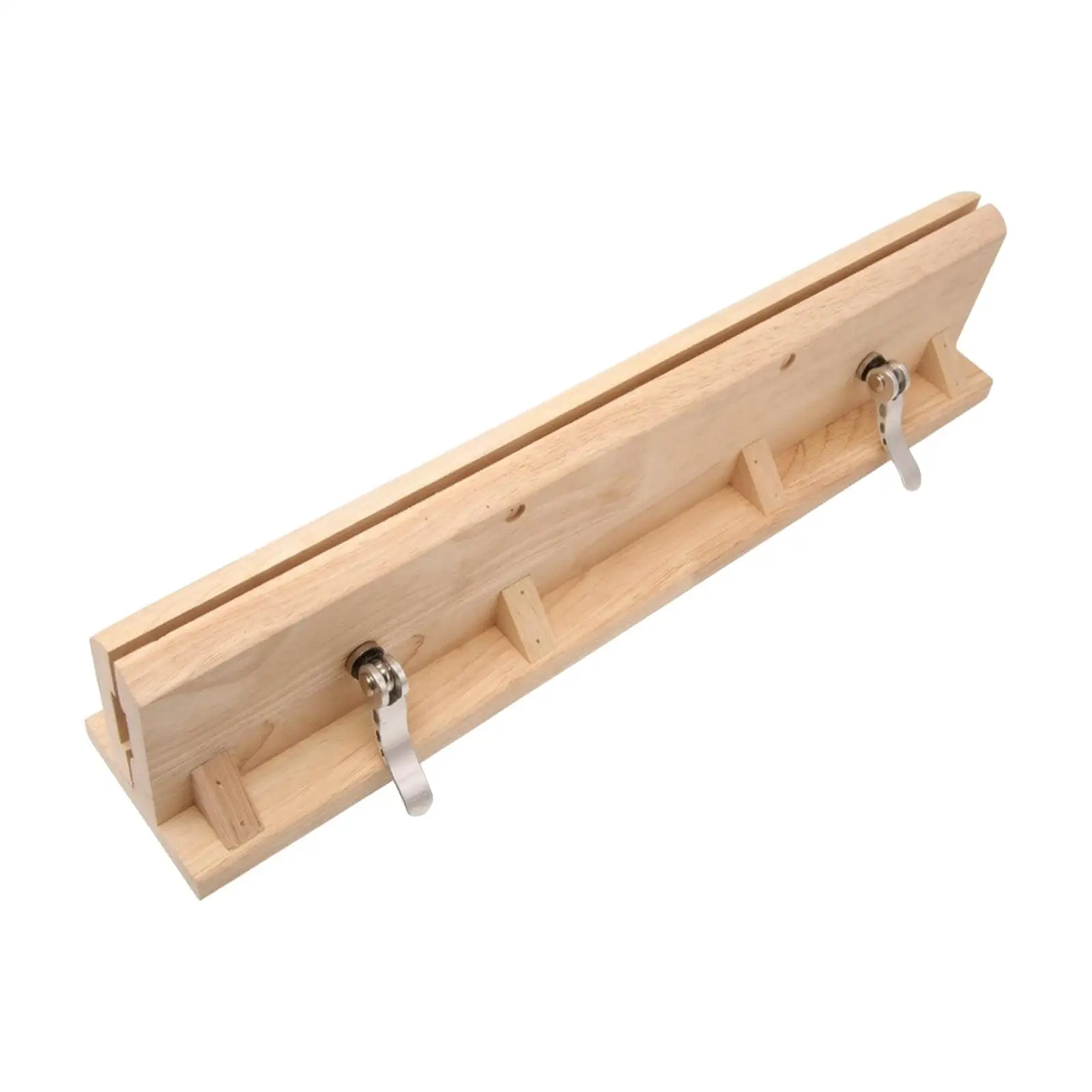 Durable Craft Sewing Fixing Clamp Wood Construction Metal Lever System for Leather Hand Stitching Tasks