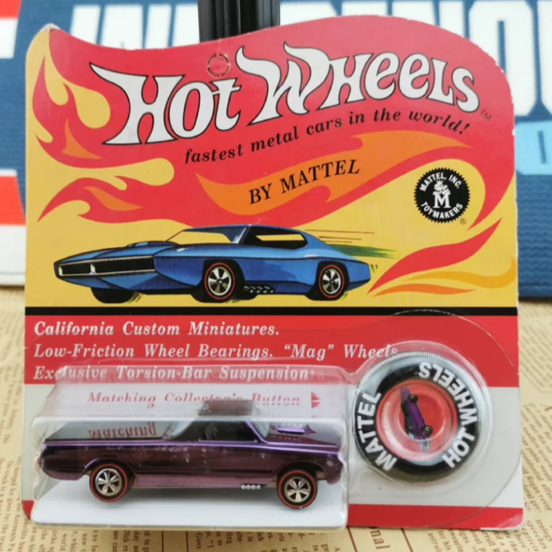 Echte Hotwheels 50th Anniversary Reproduction Collection Limited Edition Legierung Automodell Spielzeugabzeichen Gedenkausgabe Geschenke