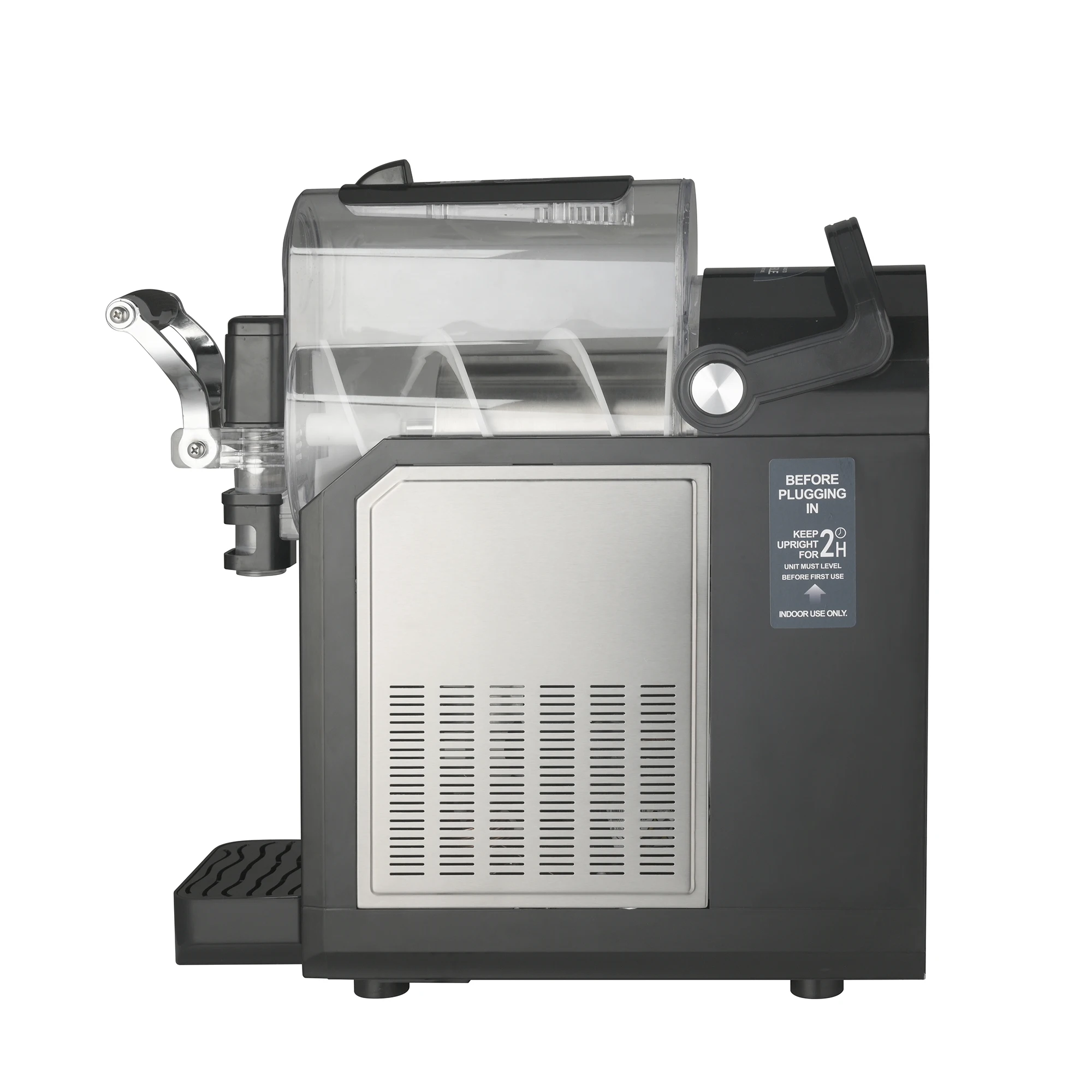 Máquina elétrica doméstica de gelo e gelo, automática, suco congelado, bebida, neve e gelo