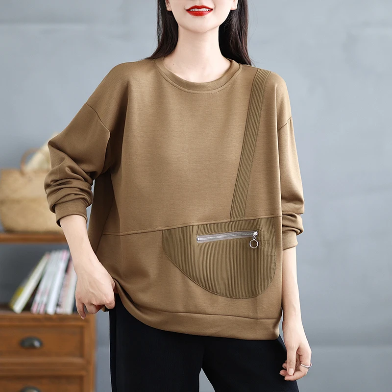 Efeito de emagrecimento longo sve moletom com capuz feminino ket zíper superior coreano sle plus size esconder carne ow moletom fino