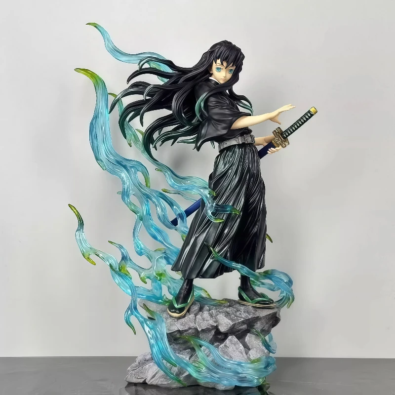 

Demon Slayer Gk Muichiro Tokito Anime Figure Mist Pillar Pvc Model Statue Desktop Ornament Collection Gift For Adult Collectors