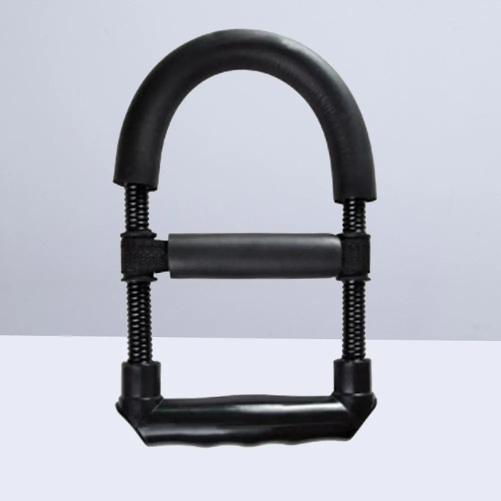 Forearm Exerciser Black Ultra-Strong Engineering Plastics Thick Sponge Finger Grip Design Adjustable Wrist Developer