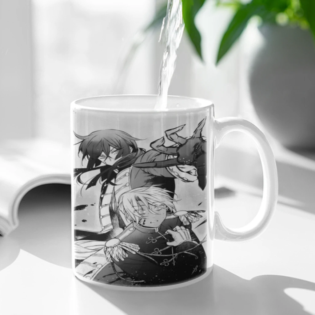 The Case Study of Vanitas Anime Movie Ceramic Cup Coffee Oatmeal Breakfast Cup Creative Personality Mug