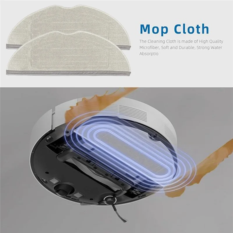 ABVI-สําหรับ Dreame Mova S20 Ultra / RLM71CE เครื่องดูดฝุ่น Mop ผ้ากระเป๋าอุปกรณ์เสริม