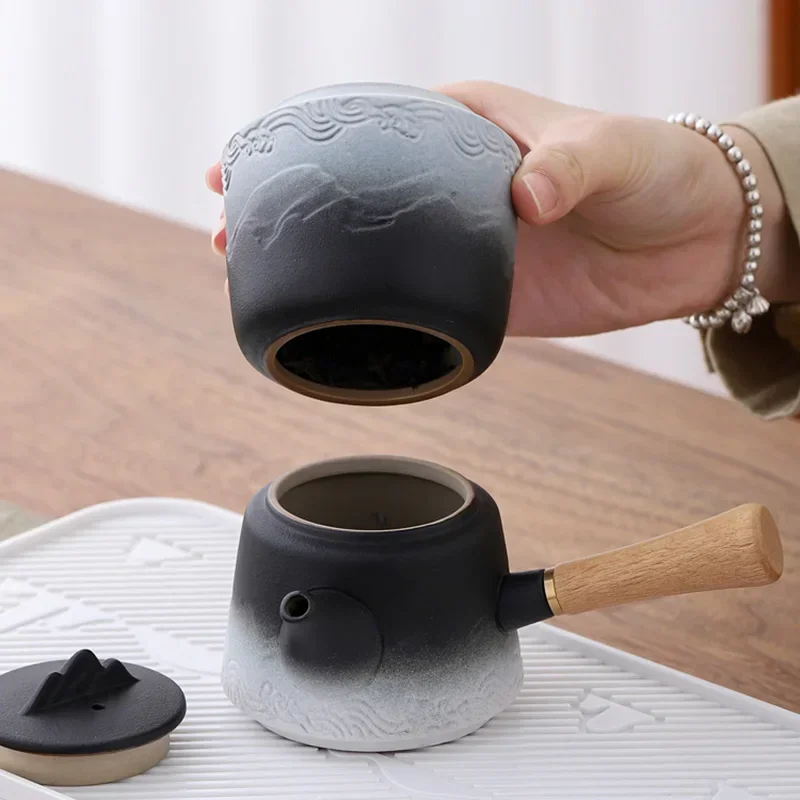 

Cute Chinese Tea Set Kung Fu Ceremony Portable Travel Drinkware Afternoon Living Room Tea Set Beauty Te Matcha Kit Teaware