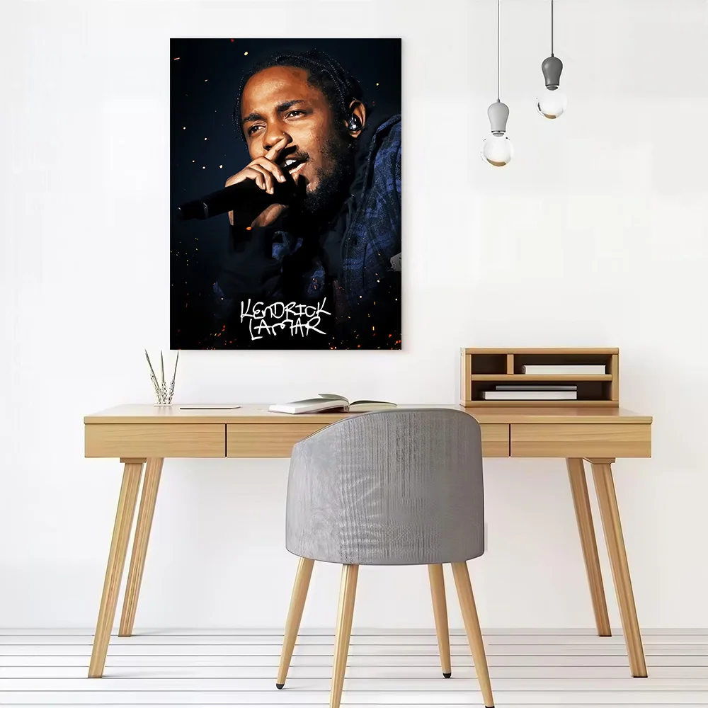 Kendrick Lamar Printed Canvas Poster Personalized High Quality Wall Art Paintings for Decor Luxury Decoration Bedroom Wand Deko