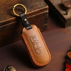 Car Key Case Cover Key Bag For mazda 2 3 5 6 gh gj cx3 cx5 cx9 cx-5 cx 2020 Accessories Holder Shell Protect Set Car-Styling