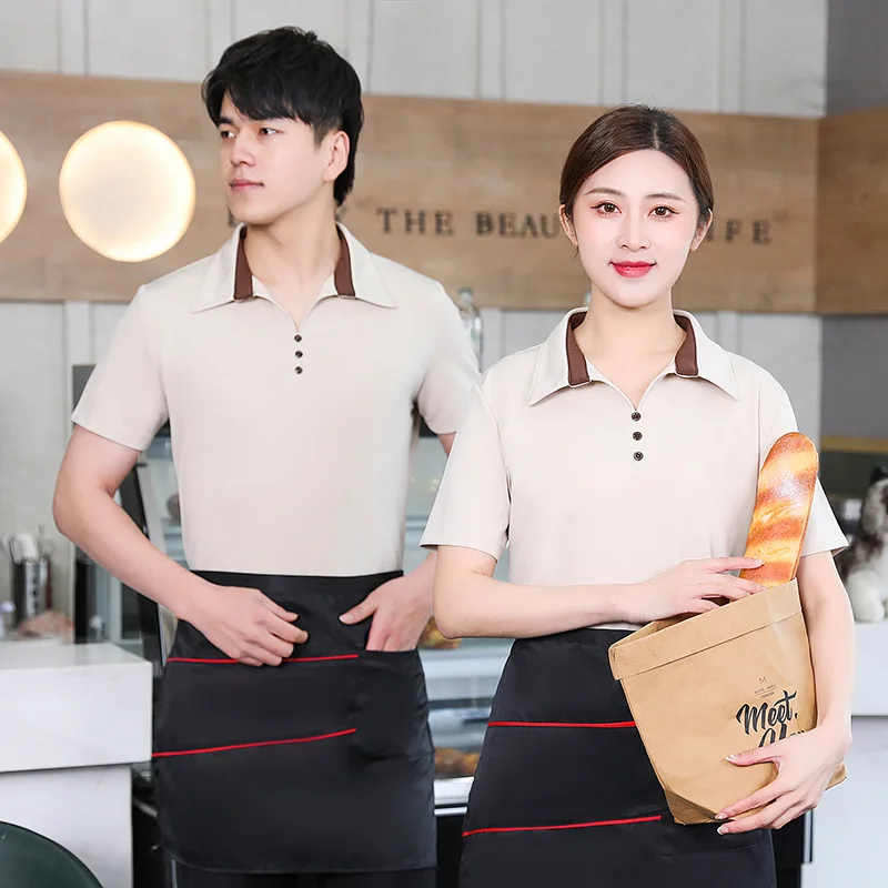 

Униформа для горничных в отелях, рабочая одежда для уборщиков с коротким рукавом, спецодежда для персонала по управлению недвижимостью, для уборщиков в гостиницах, для уборщиков в больницах.