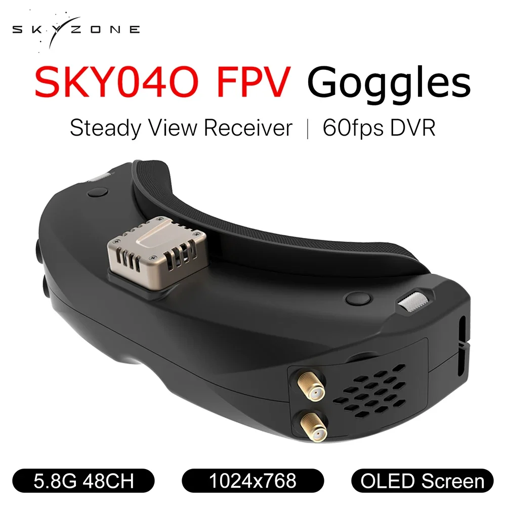 Skyzone Cobra S X V4 Fpv Videobril Ontvanger 5.8G Head Tracker Dvr Voor Fpv Racing Drone