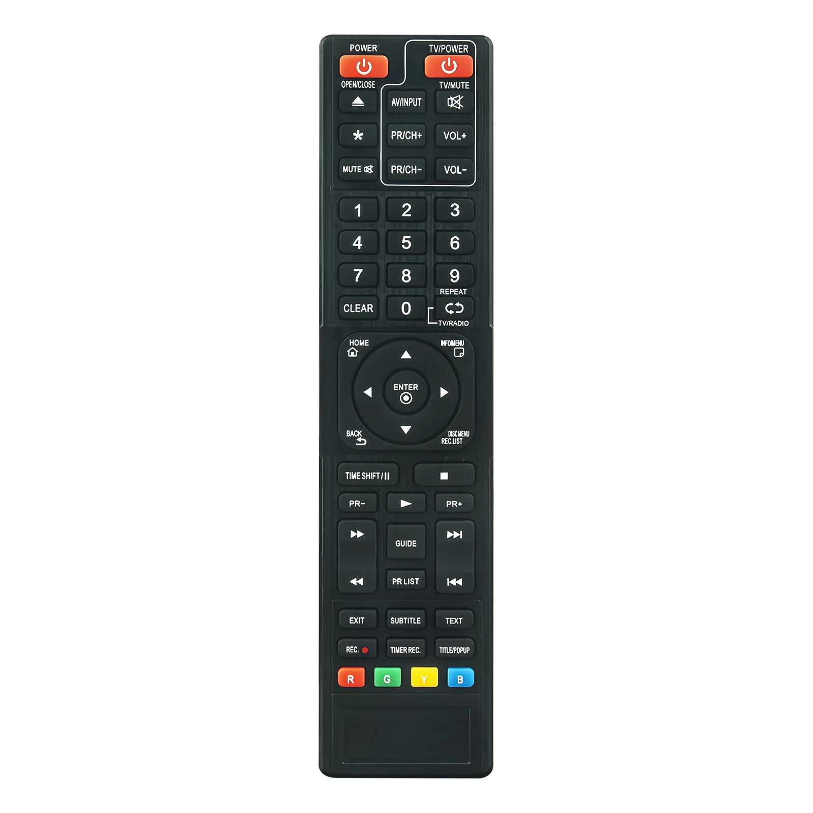 Ajuste de controle remoto para HDD Blue Ray e Gravador de DVD, AKB73615501, HR836T, HR822T, HR825T, Substituído, Novo