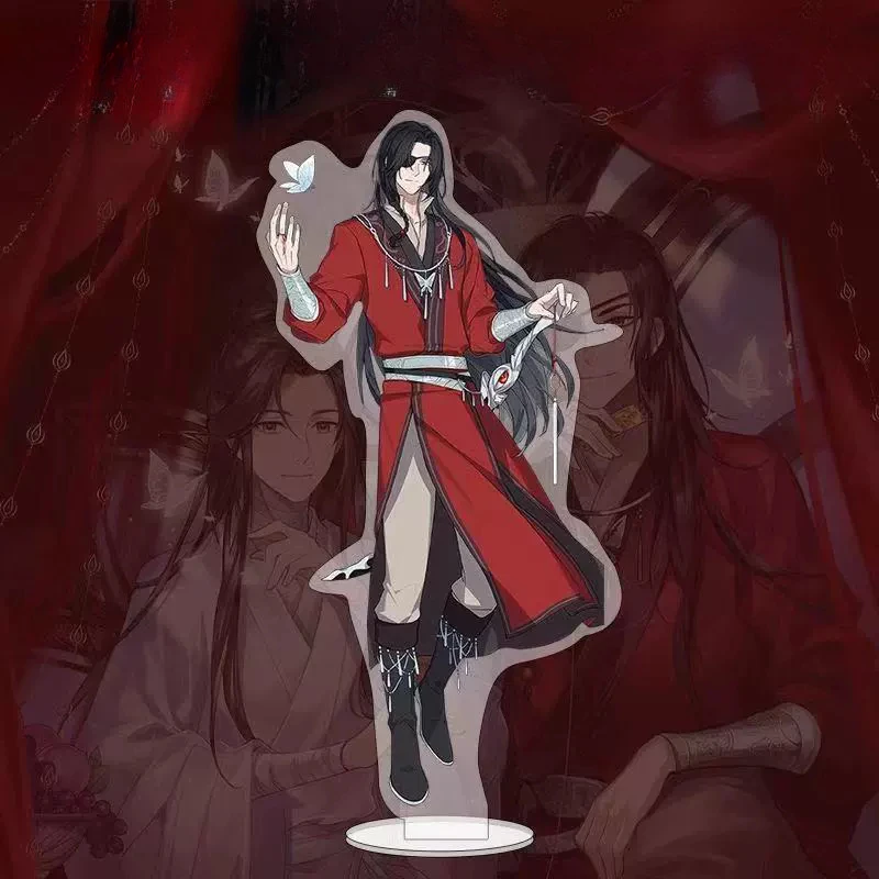 Anime Heavenly Official Blessing Acrylic Standee Figure Xie Lian Hua Cheng Standing Sign Model Signboard Desktop Decoration