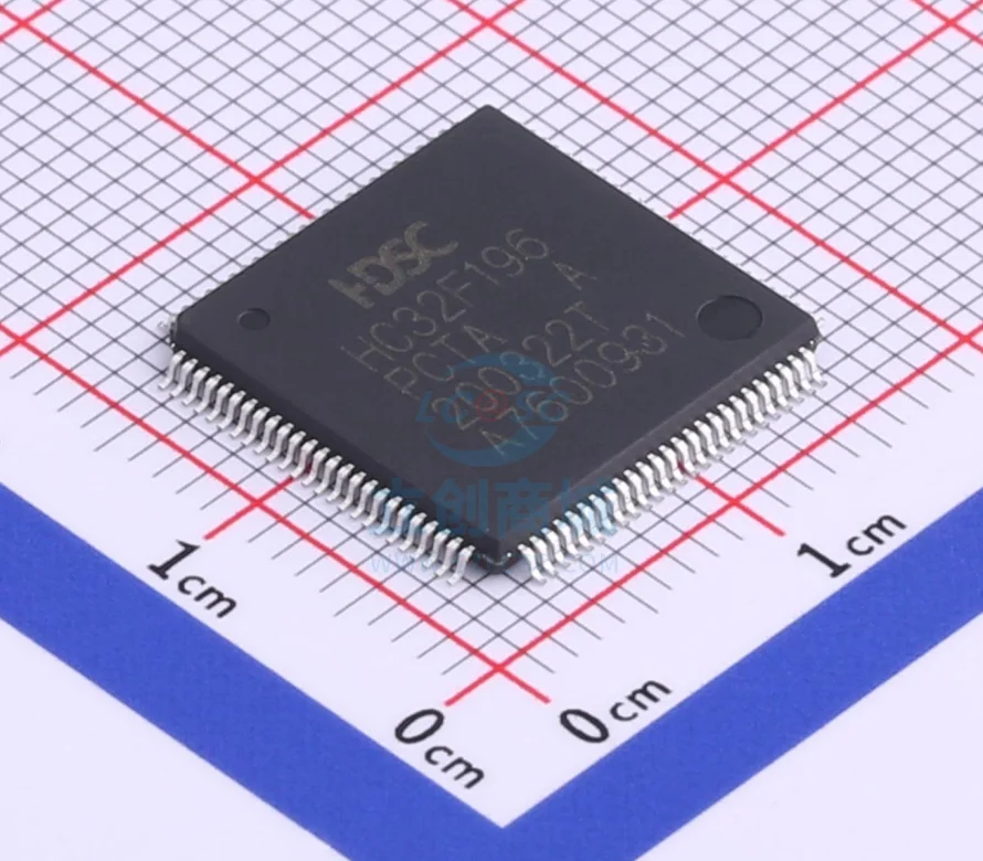 

NEW HC32F196PCTA-LQFP100.Original Product.Package LQFP-100