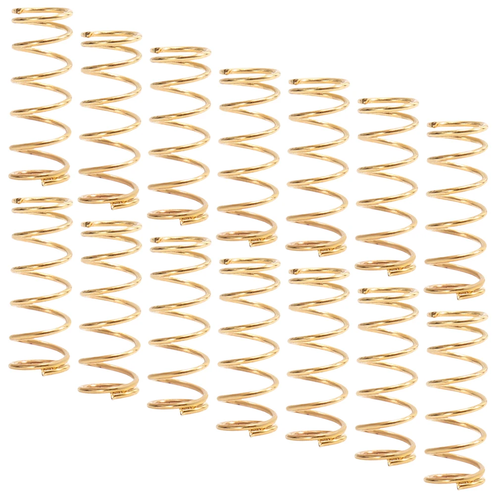 

18pcs Guitar Bridge Springs Metal Electric Bass Replacement Parts Pickup Tension Springs Tremolo Spring Set Coil Pickup Screws
