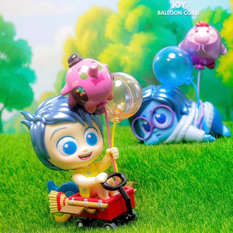 

Hot Toys Utn Pixar Balloon Series Cosbi Blind Box Toy Story Alien Inside Out Joy Mini Action Figures Collectible Desktop Decor