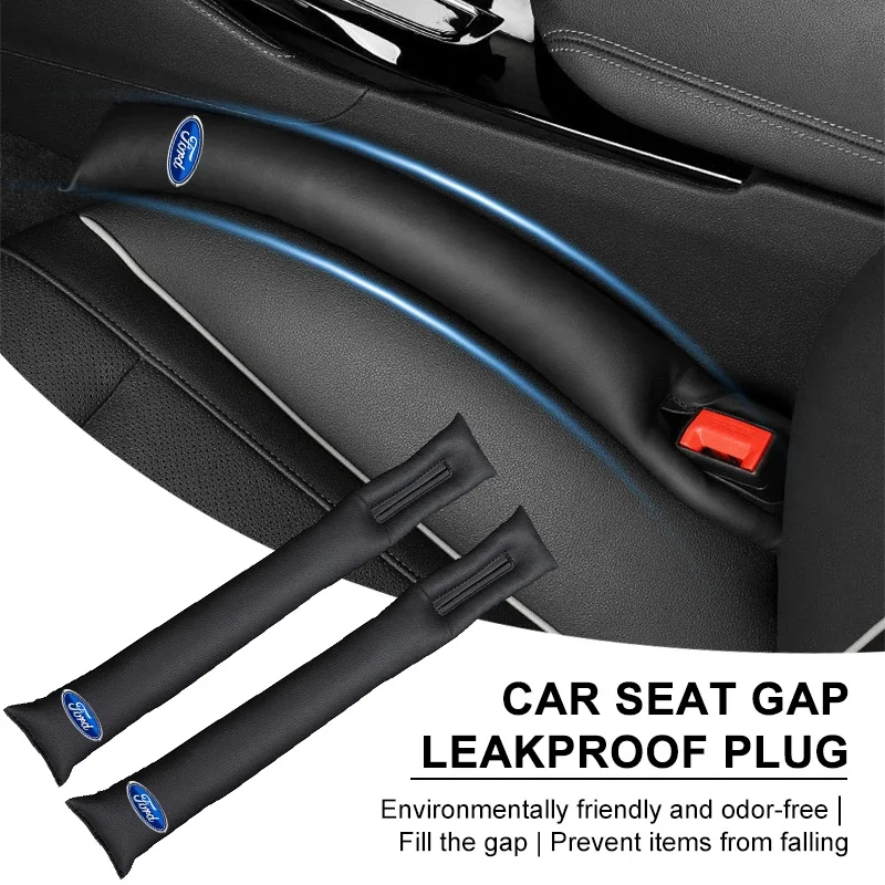 Car Seat Gap Filler Side Seam Plug Strip Leak-proof Filling Strip For Ford Focus Mondeo Kuga Fiesta MK7 Escort Explorer Edge 2 4