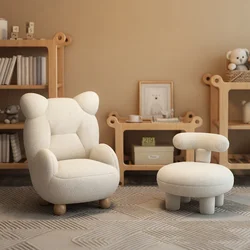 Kartun Tunggal Bayi Imut Sofa Kecil Malas Mini Kesederhanaan Modern