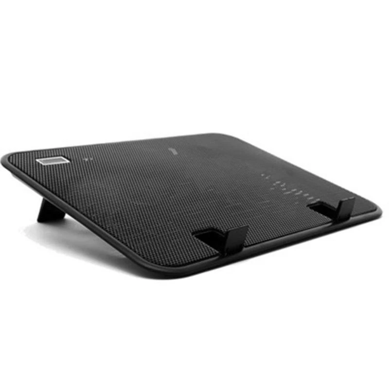14 inch Notebook Cooler Dual Fan USB External Laptop Cooling Pad Stand High Speed Silent Metal Panel Fan best sale