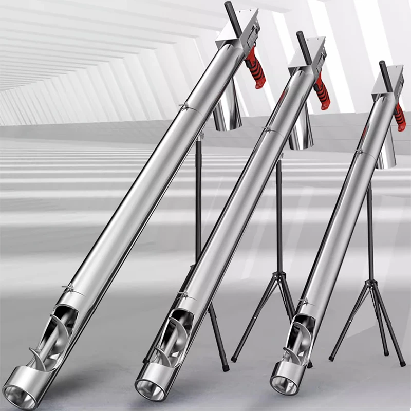 Commercial Grain Suction Machine High Suction Truck Mounted Feed Loading Machine Twisted Screw Conveyor