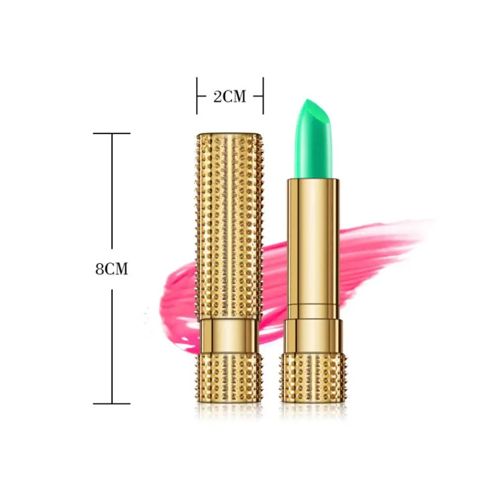 99% Aloe Vera Temperature Color Change Lipstick Moistourizing Lip Natural Temperature Change Color Lasting Jelly Lip Balm