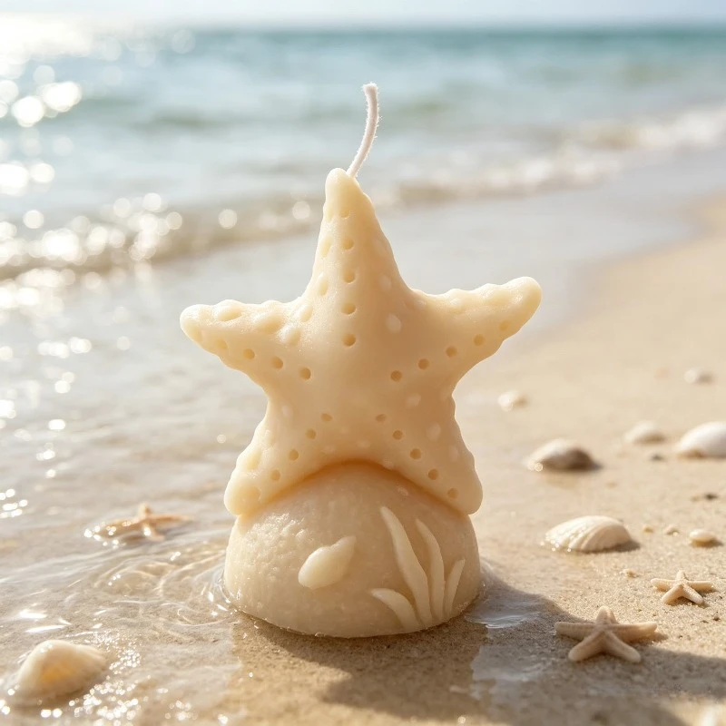 Resin silicone molds, coral sea star three-dimensional silicone molds, desktop art decorations, DIY casting molds